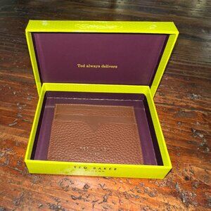 Ted Baker | Leather Cardholder Brown